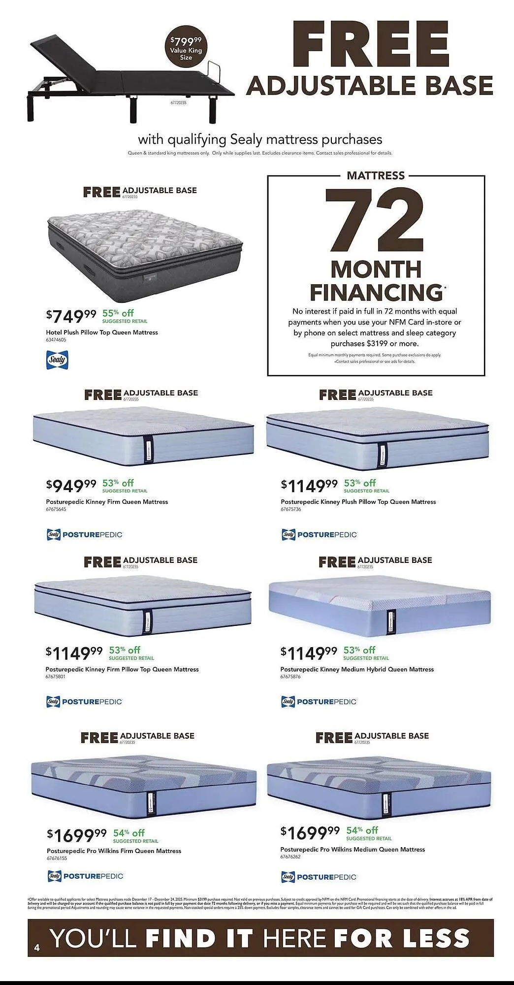 Weekly ad Nebraska Furniture Mart weekly ad from January 14 to January 20 2026 - Page 4
