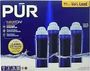 PUR MAXION Replacement Pitcher Filter - 4 PACK