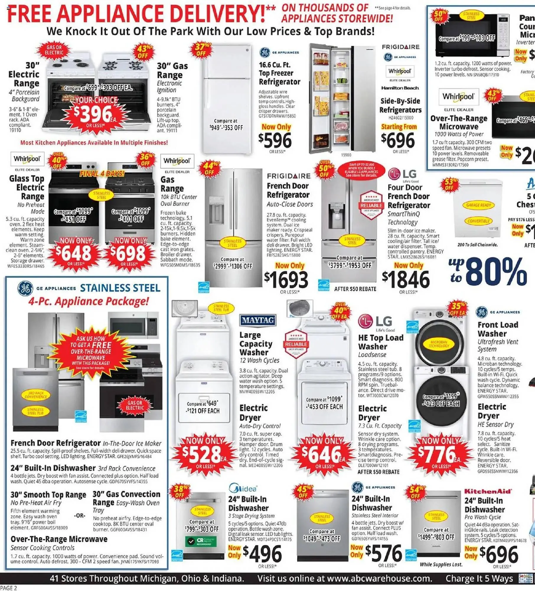 Weekly ad ABC Warehouse weekly ad from March 22 to March 29 2026 - Page 2
