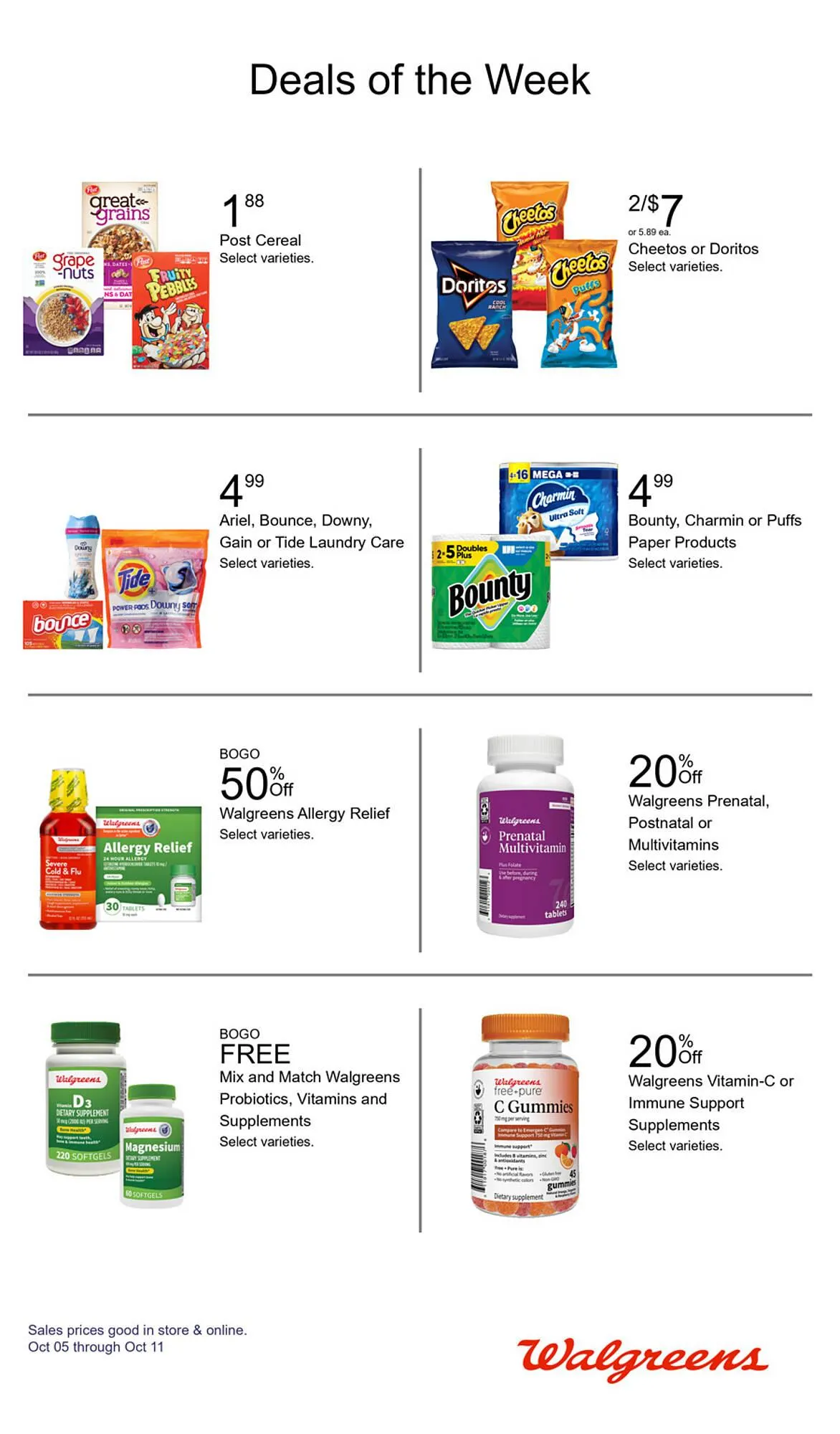 Weekly ad Walgreens weekly ad from October 5 to October 11 2025 - Page 3