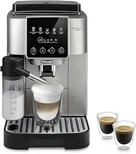 De'Longhi Magnifica Start Automatic Espresso Machine with Auto Milk Frother & Built in Grinder - 5 One-Touch Recipes, Easy-to-Clean, Home Barista Coffee Maker for Lattes, Cappuccino, Iced Coffee