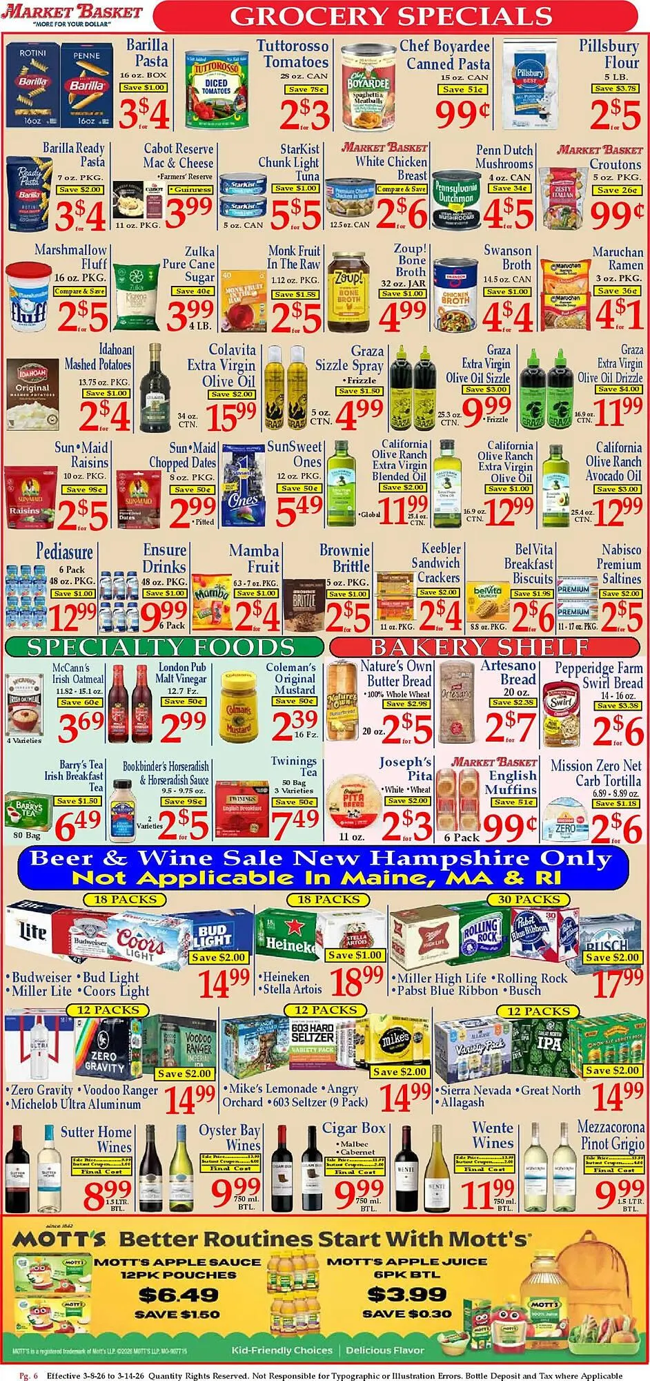 Weekly ad Market Basket weekly ad from March 8 to March 14 2026 - Page 6
