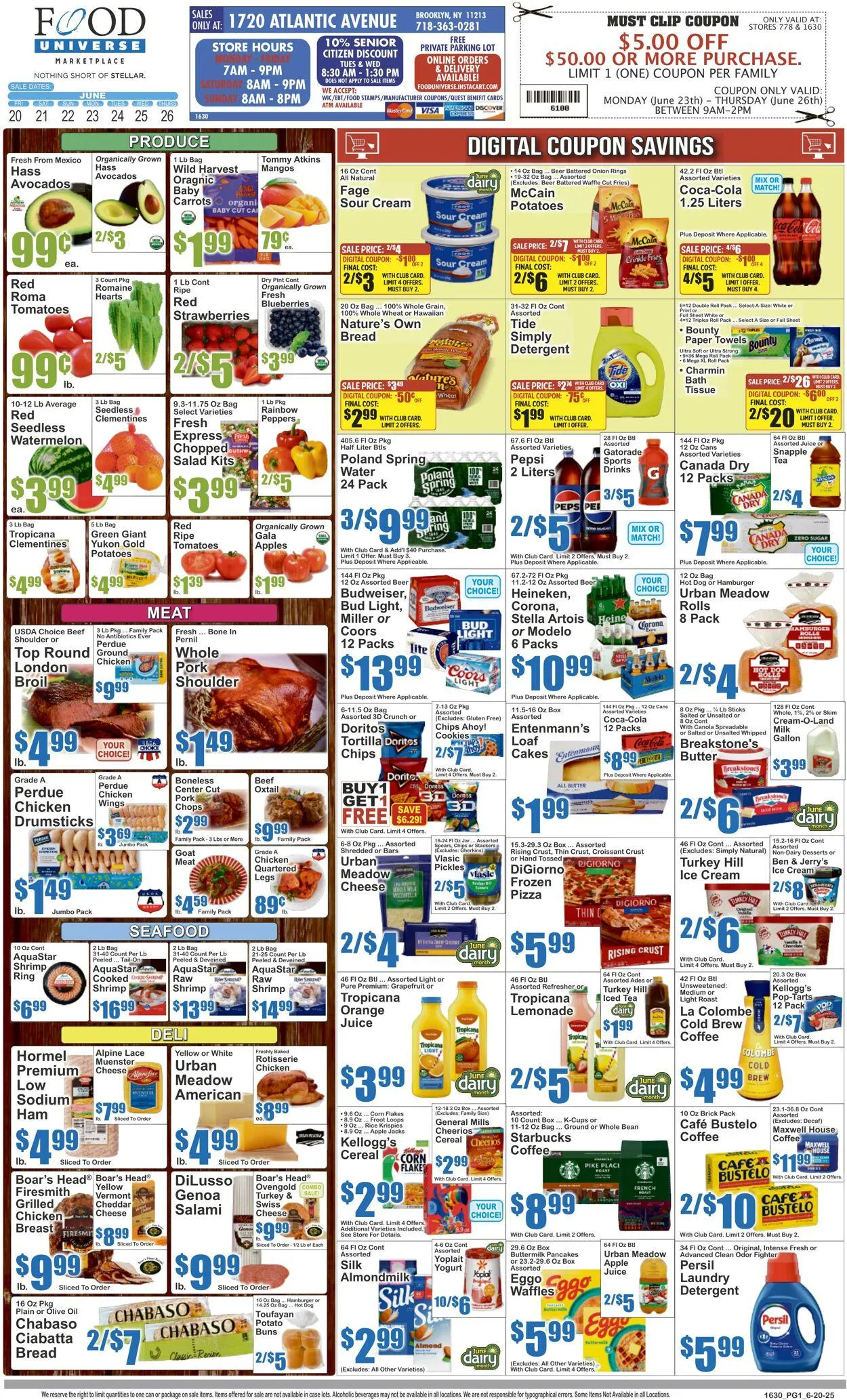 Weekly ad Key Food Current weekly ad from June 20 to June 26 2025 - Page 1