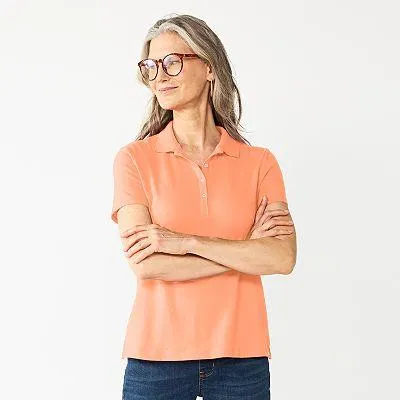 Women's Croft & Barrow® Essential Polo
