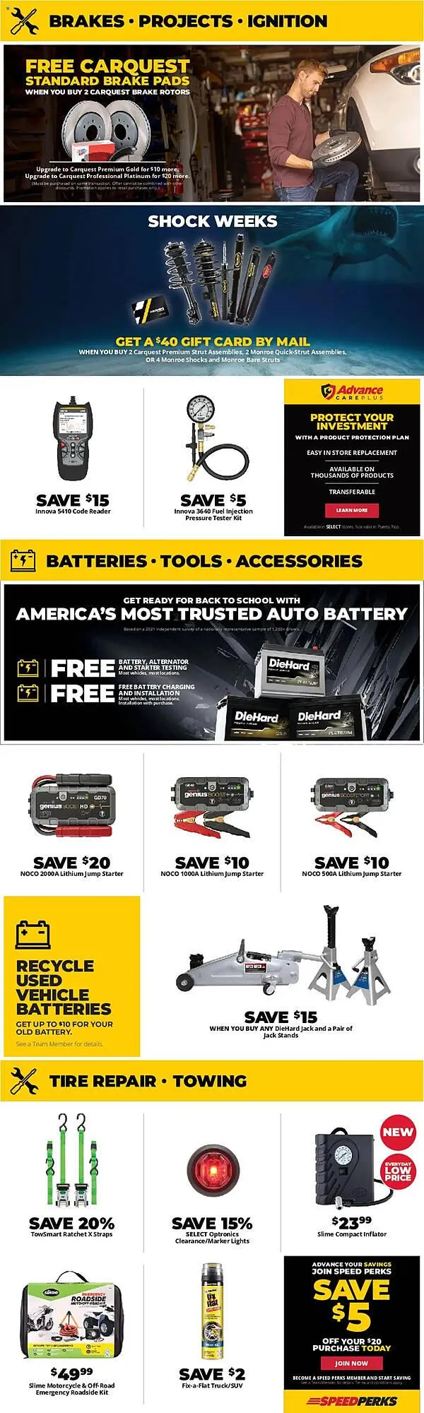 Weekly ad Advance Auto Parts Weekly Ad from July 31 to August 27 2025 - Page 4