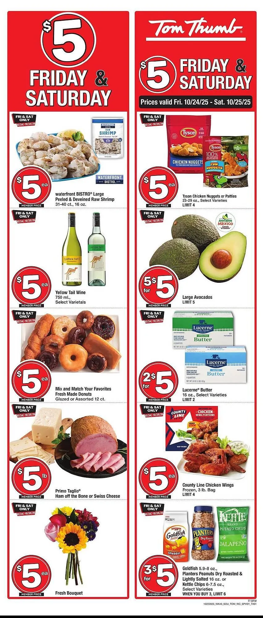 Tom Thumb weekly ad - 1
