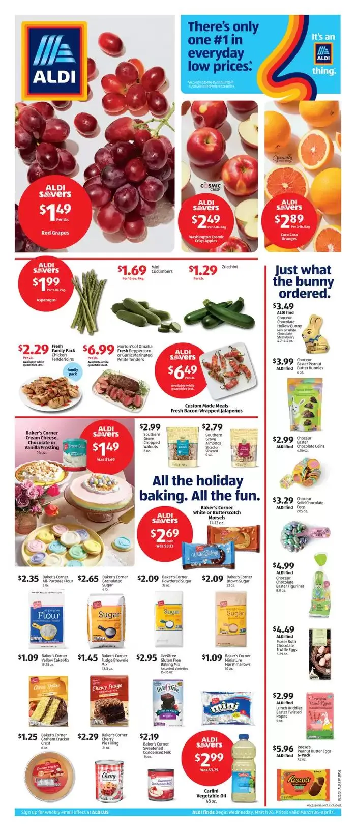 Weekly ad Weekly Ad Aldi from March 26 to April 1 2025 - Page 1