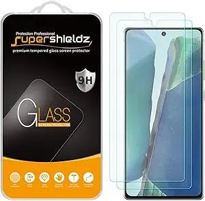 Supershieldz (2 Pack) Designed for Samsung Galaxy Note 20 5G Tempered Glass Screen Protector, Anti Scratch, Bubble Free