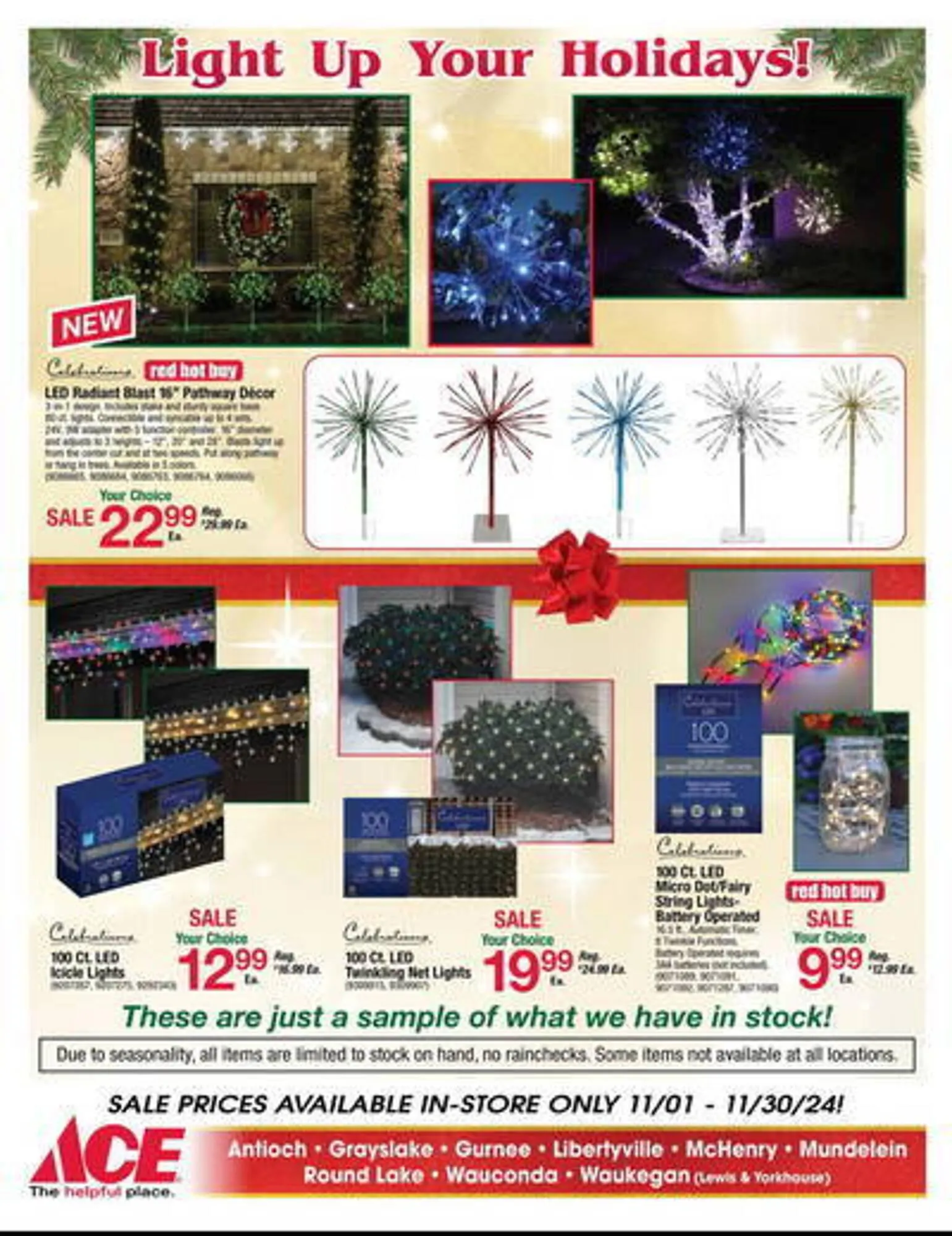 Weekly ad Ace Hardware Weekly Ad from November 1 to November 30 2024 - Page 8