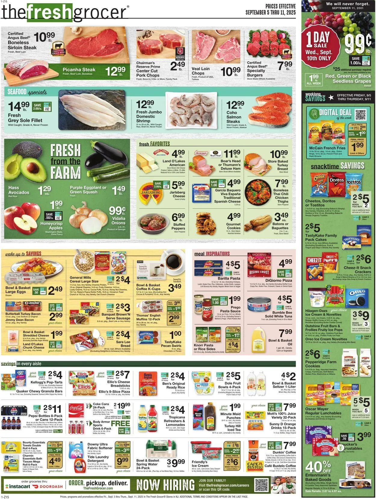 Weekly ad Gerrity's Supermarkets Current weekly ad from September 4 to September 11 2025 - Page 1