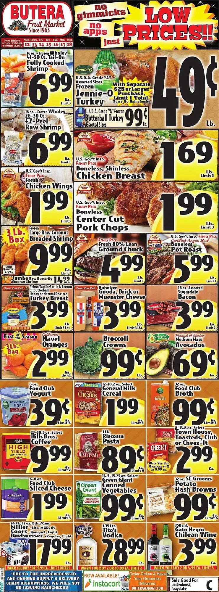 Weekly ad Butera weekly ad from November 12 to November 18 2025 - Page 1