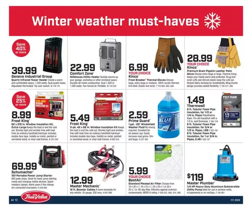 Weekly ad Top deals and discounts from October 28 to November 24 2024 - Page 4