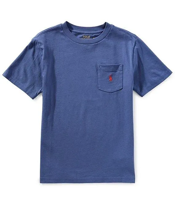 Big Boys Short-Sleeve Pocket Jersey T-Shirt
