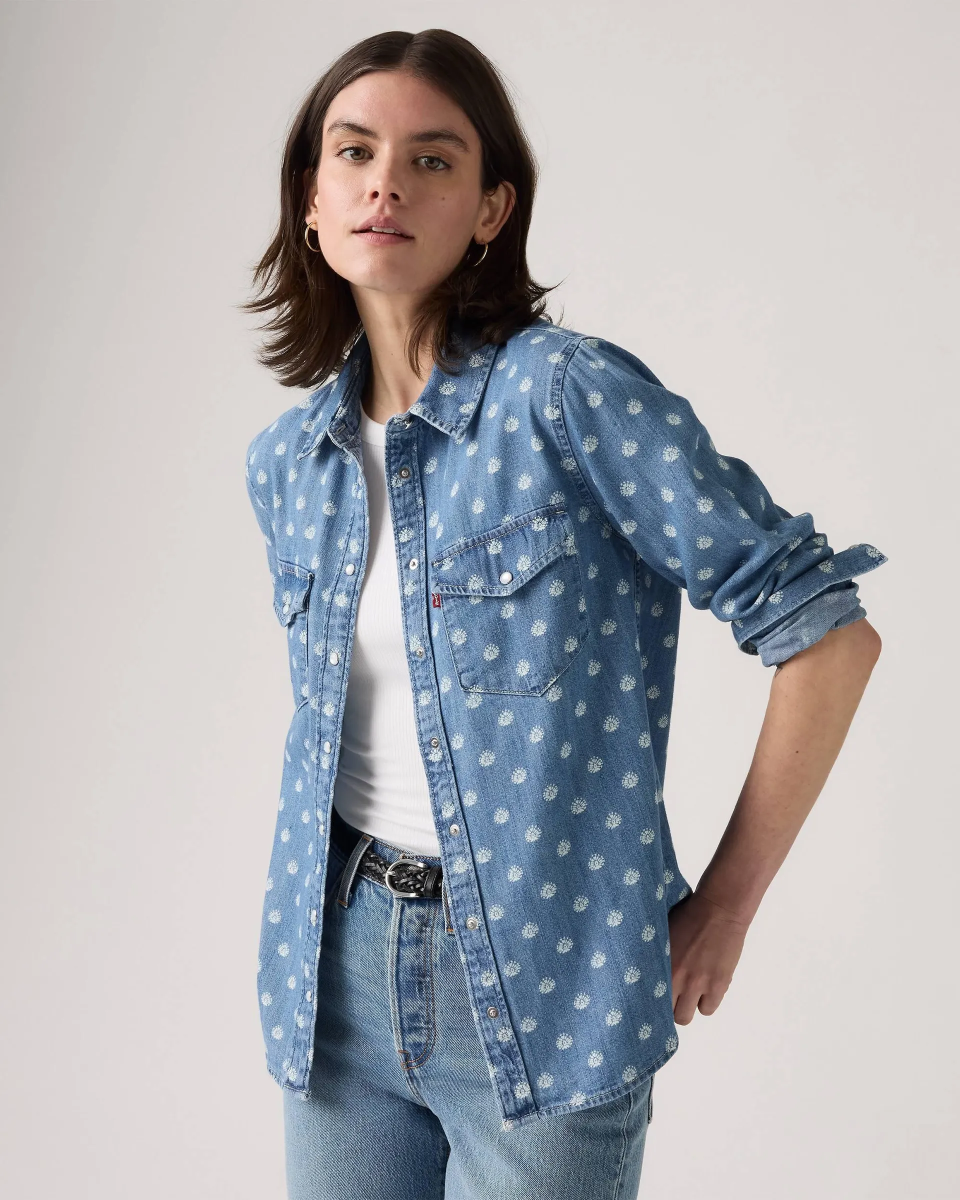 Iconic Western Denim Shirt