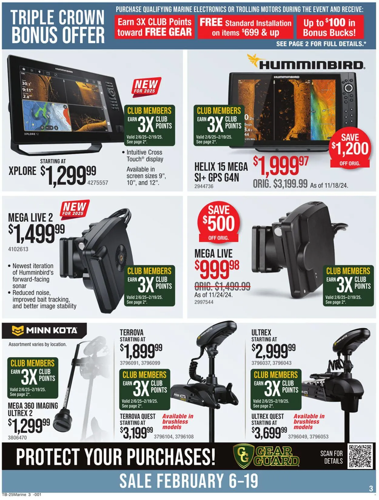 Weekly ad Bass Pro Current weekly ad from February 6 to February 19 2025 - Page 3