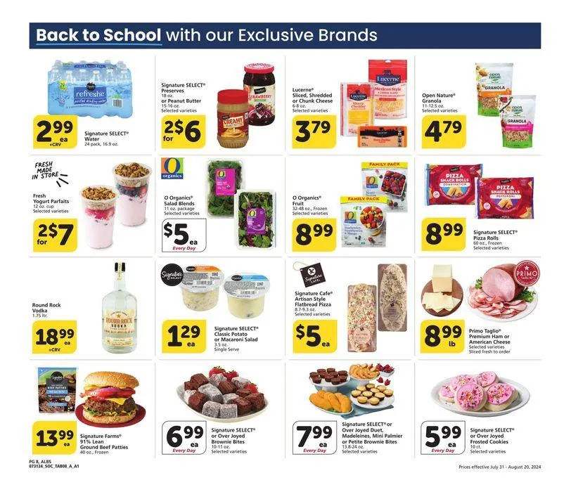 Weekly ad Albertsons - SoCal - BBS from July 31 to August 20 2024 - Page 8