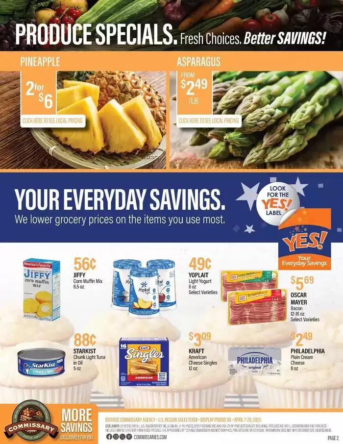 Weekly ad Flyer Commissary from April 7 to April 20 2025 - Page 2