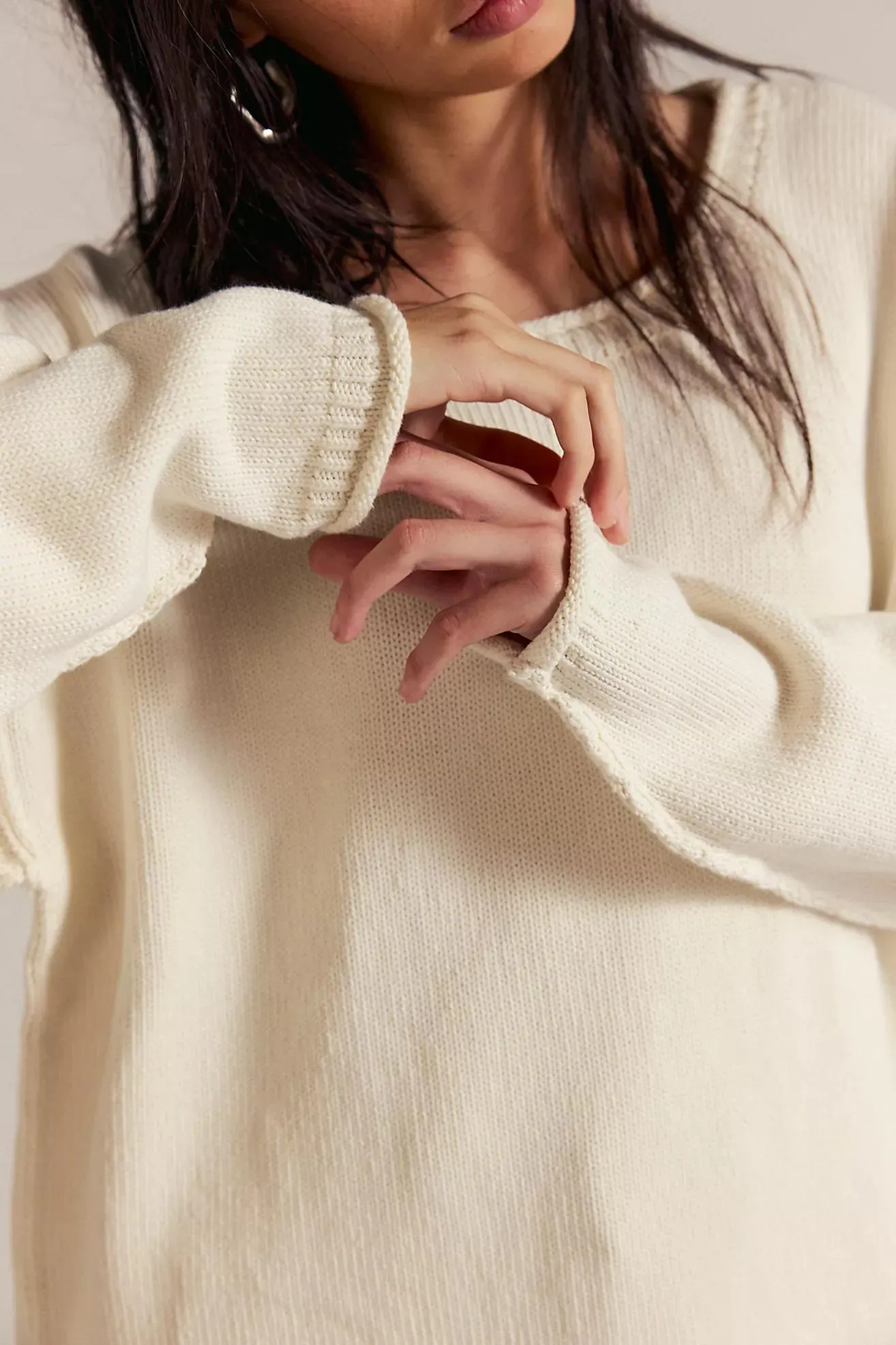 We The Free Ella Roll-Neck Knit Sweater