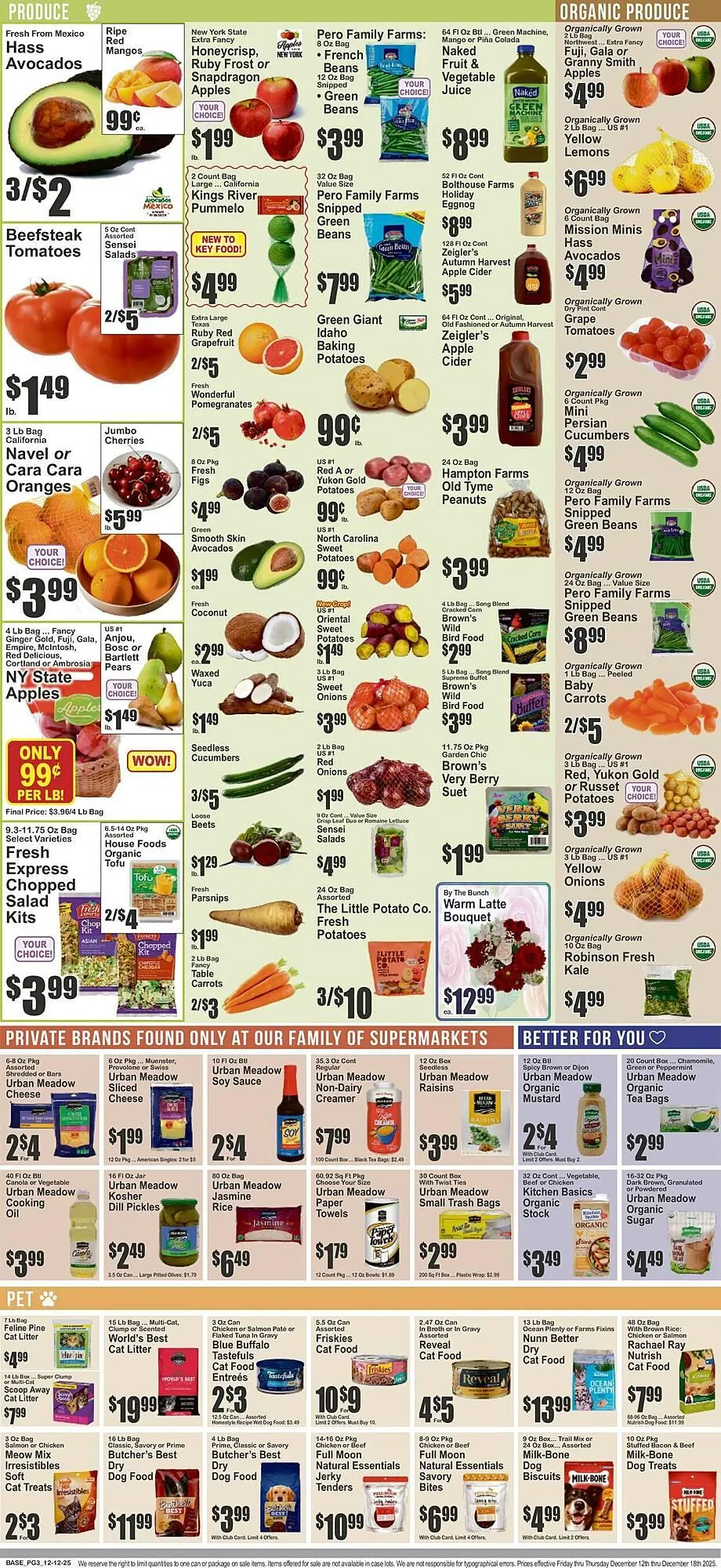Weekly promotion Key Food circular spanning from December 12 to December 18 2025 - Page 4 for Catalogue 365