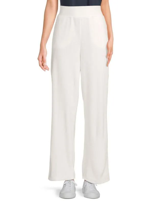 ​Easy Fit Wide-Leg Knit Pants