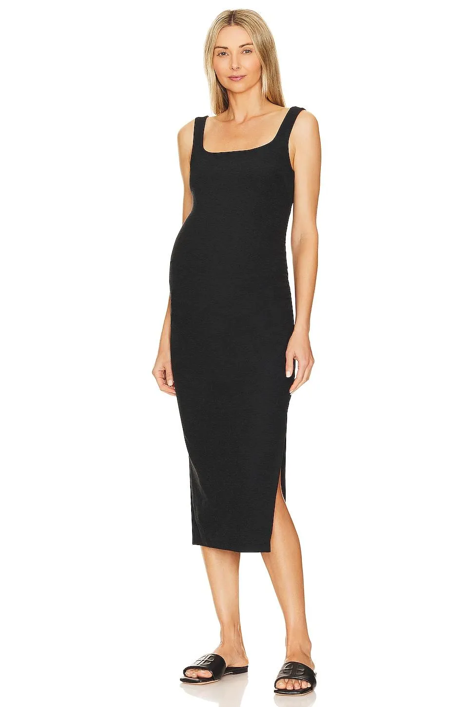Spacedye Icon Midi Maternity Dress