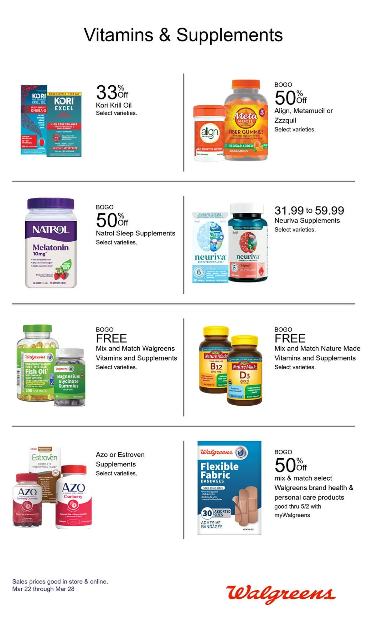 Weekly ad Walgreens weekly ad from March 22 to March 28 2026 - Page 9