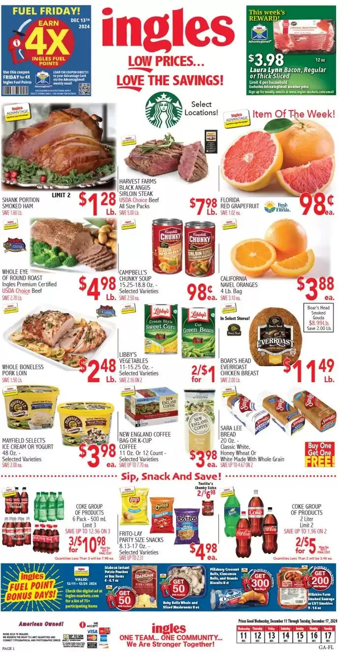 Weekly ad Great offer for bargain hunters from December 11 to December 25 2024 - Page 1