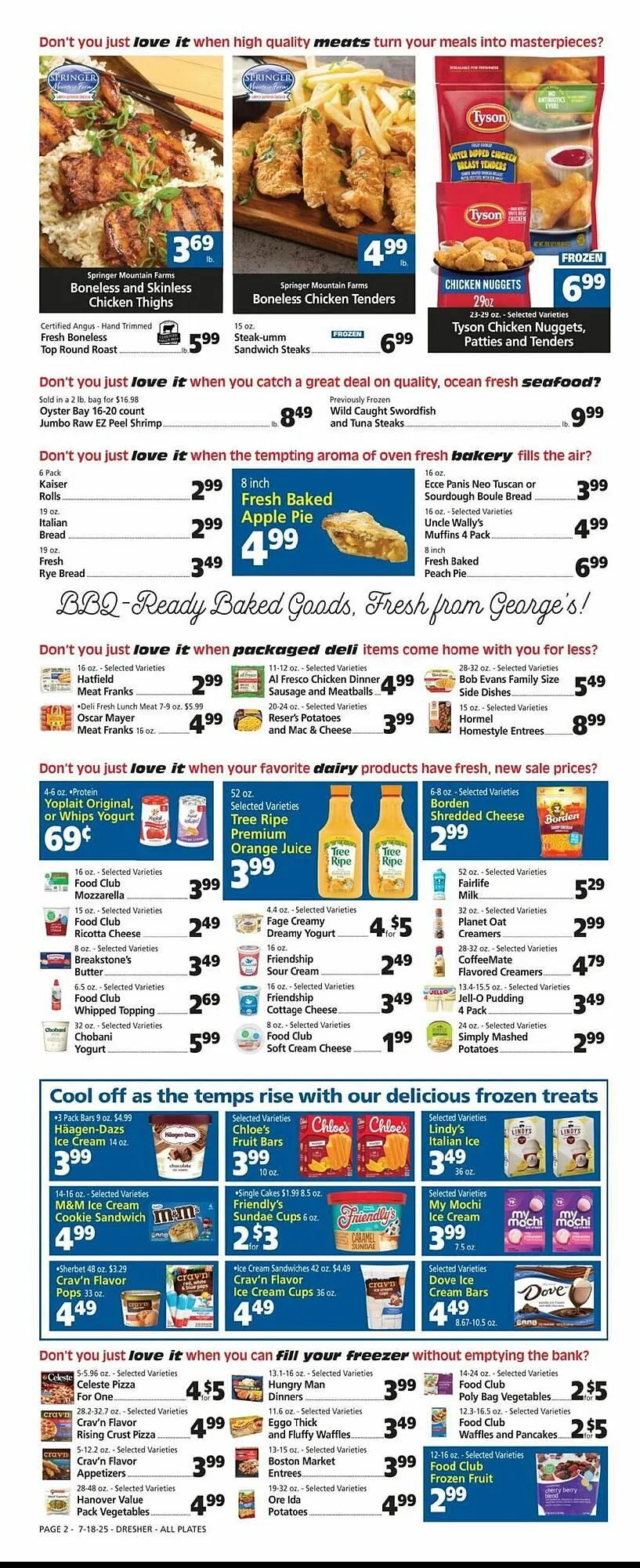 Weekly ad George's Market Weekly Ad from July 18 to July 24 2025 - Page 2
