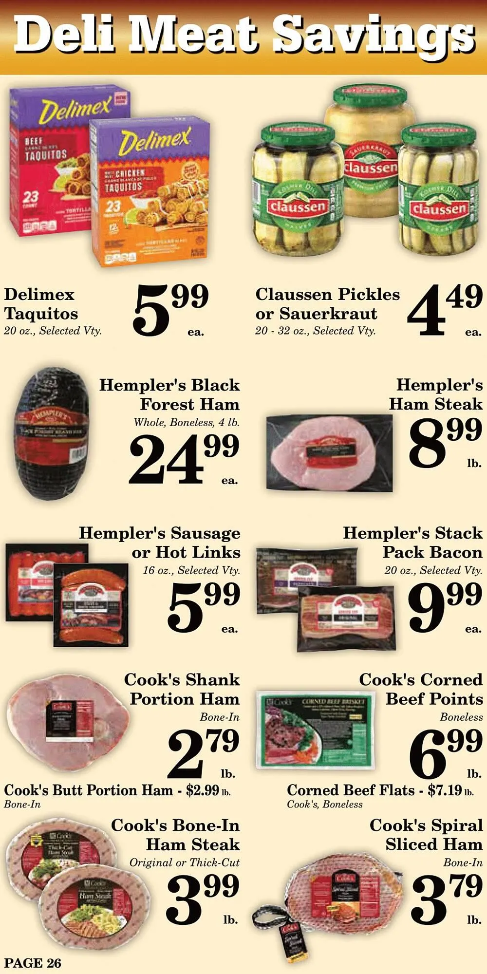 Weekly ad Harvest Foods ad from July 2 to July 29 2025 - Page 27