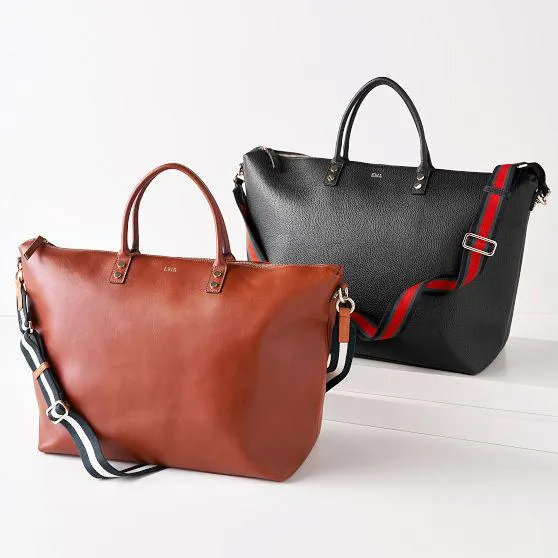 Essential Leather Weekender