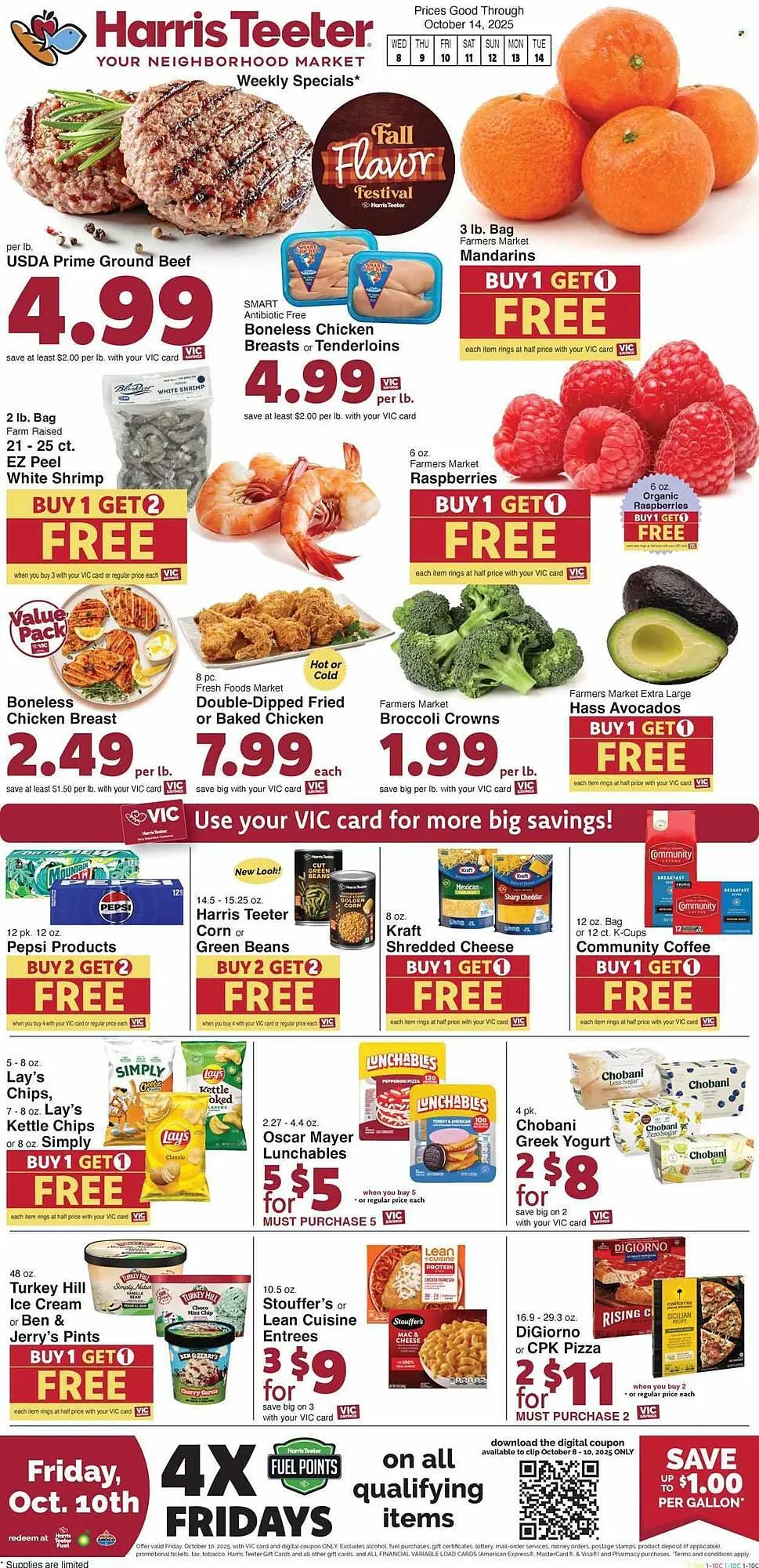 Weekly ad Harris Teeter weekly ad from October 8 to November 4 2025 - Page 1