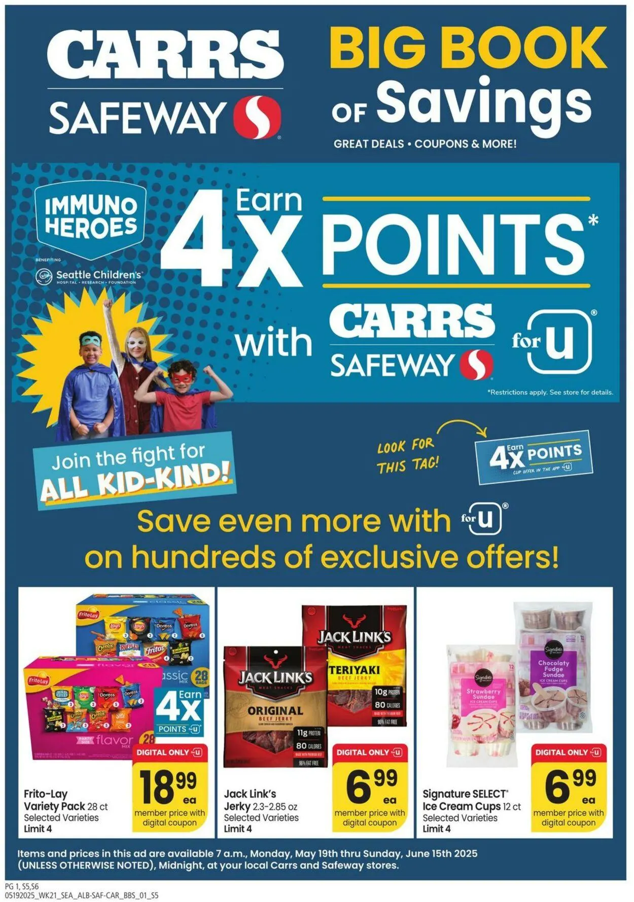 Weekly ad Carrs from May 19 to June 15 2025 - Page 1