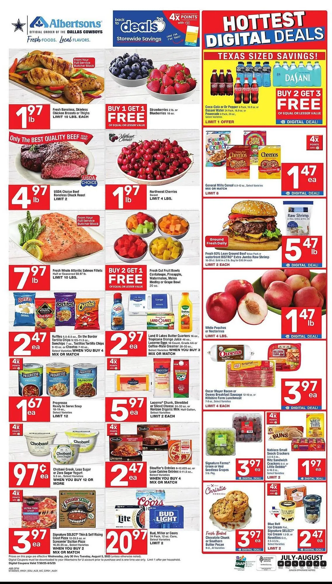 Weekly ad Albertsons Weekly Ad from July 30 to August 5 2025 - Page 3