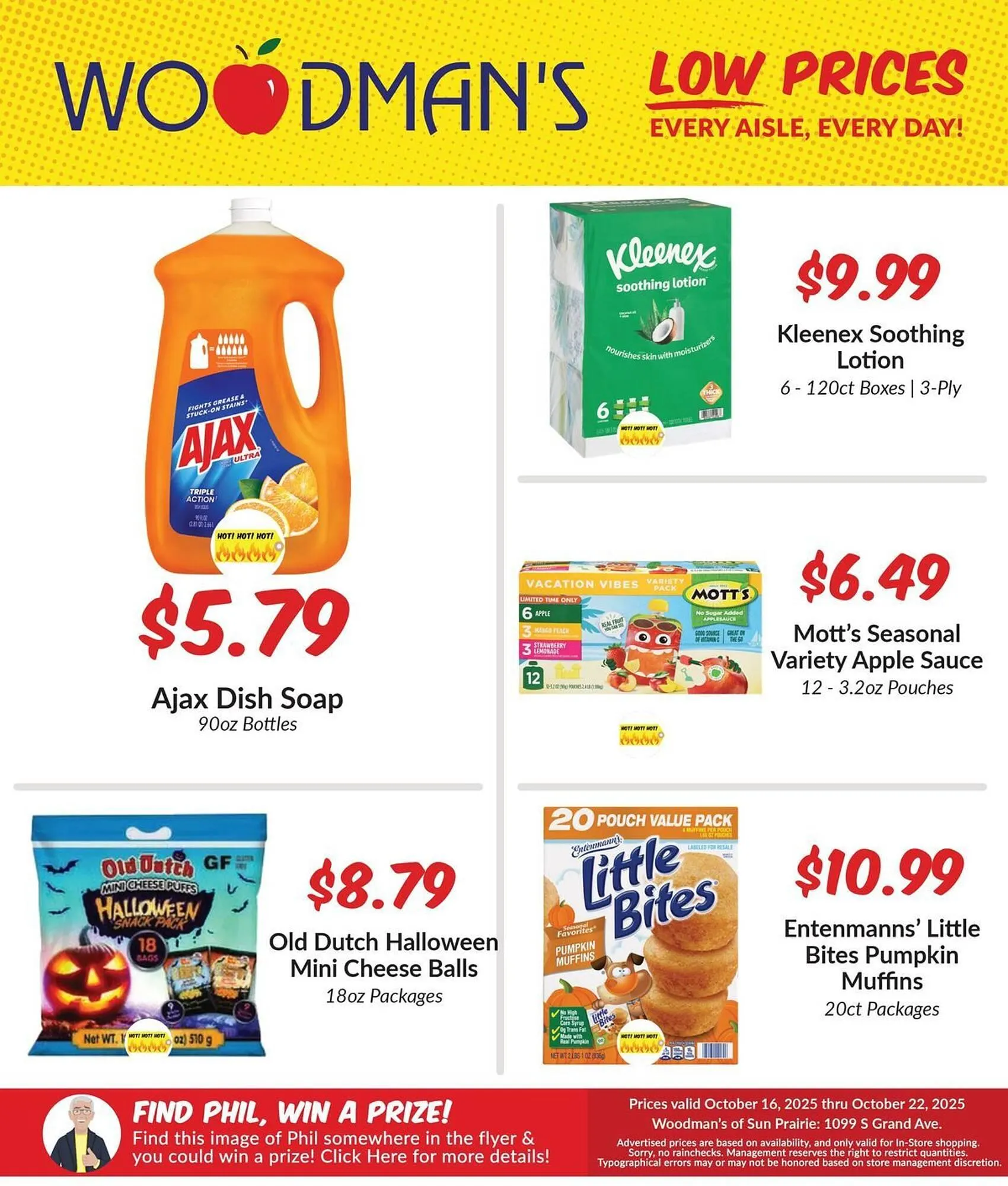 Weekly ad Woodman's weekly ad from October 16 to October 22 2025 - Page 1