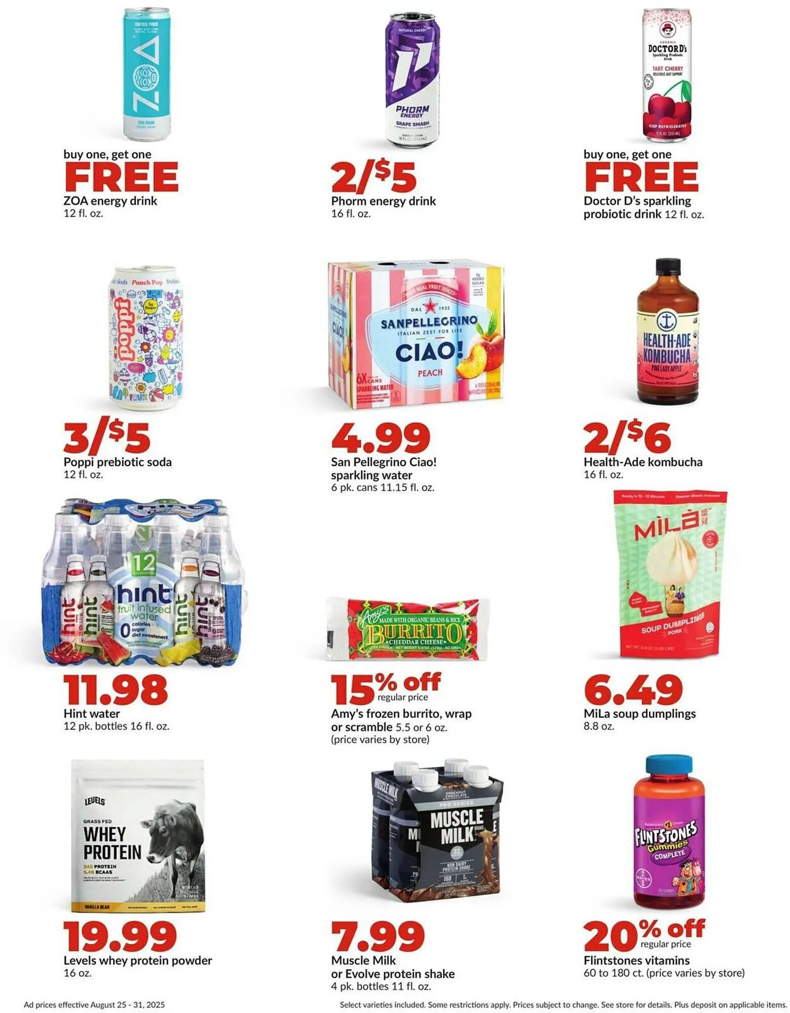 Weekly ad Hy-Vee Weekly Ad from August 25 to August 31 2025 - Page 33