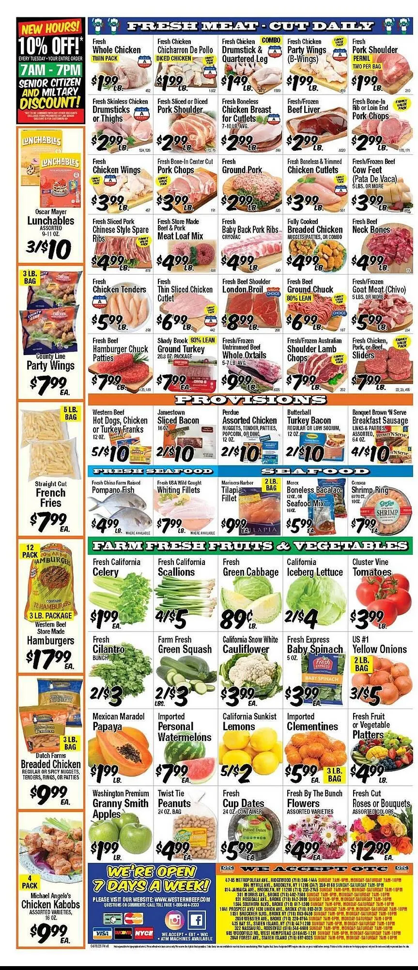 Weekly promotion Western Beef circular spanning from April 16 to April 22 2026 - Page 4 for Catalogue 365