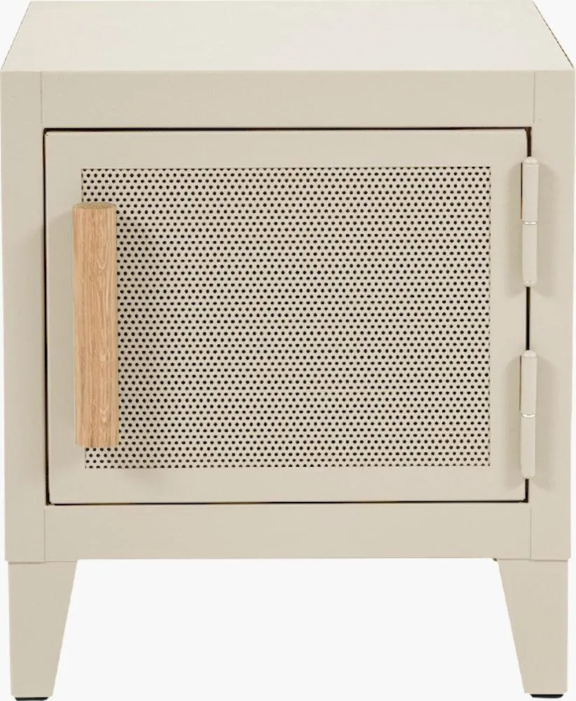 Perforated Bedside Locker
