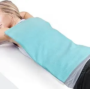 Tutmyrea 12"x21" Extra Large Gel Ice Pack with Soft Fabric Cover, Reusable Cold Compress for Back, Knee, Hip, Sciatica