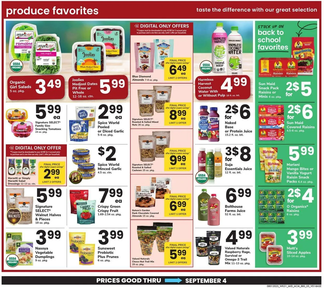 Weekly ad Acme Current weekly ad from August 1 to September 4 2025 - Page 5
