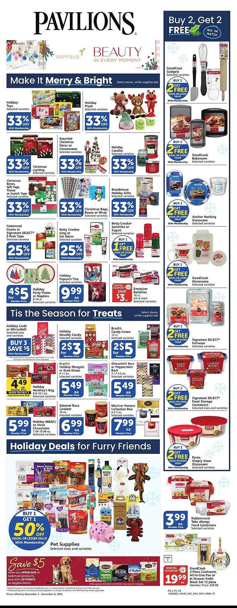 Weekly ad Pavilions weekly ad from December 3 to December 9 2025 - Page 5