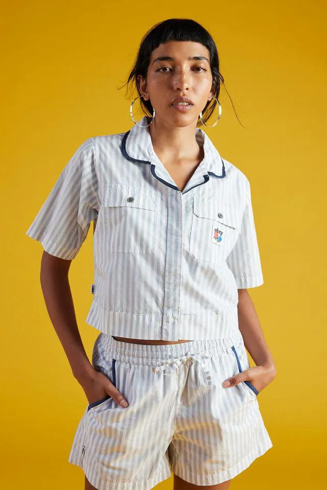 OBEY Serena Utility Button-Down Shirt