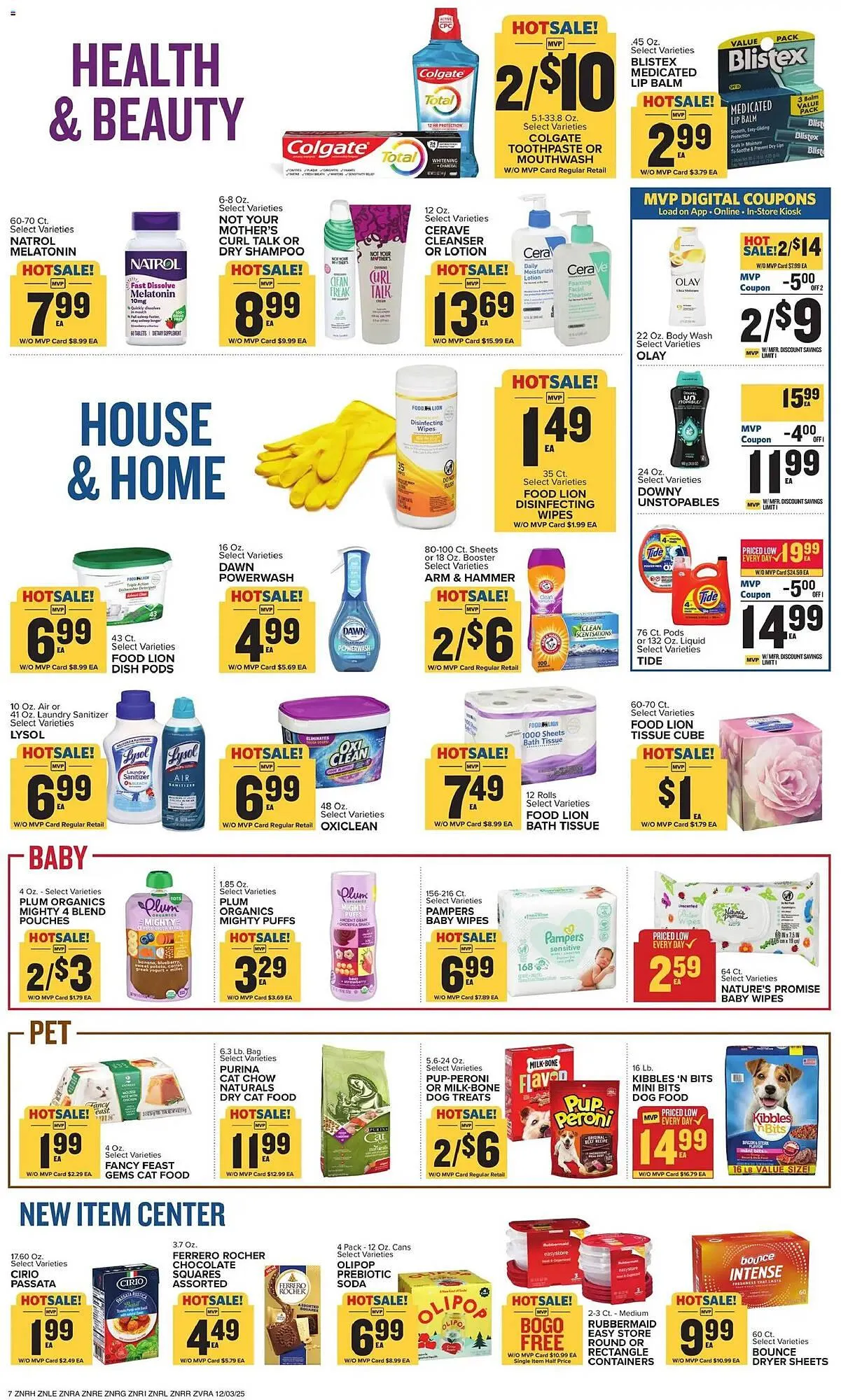 Weekly ad Food Lion weekly ad from December 3 to December 9 2025 - Page 7