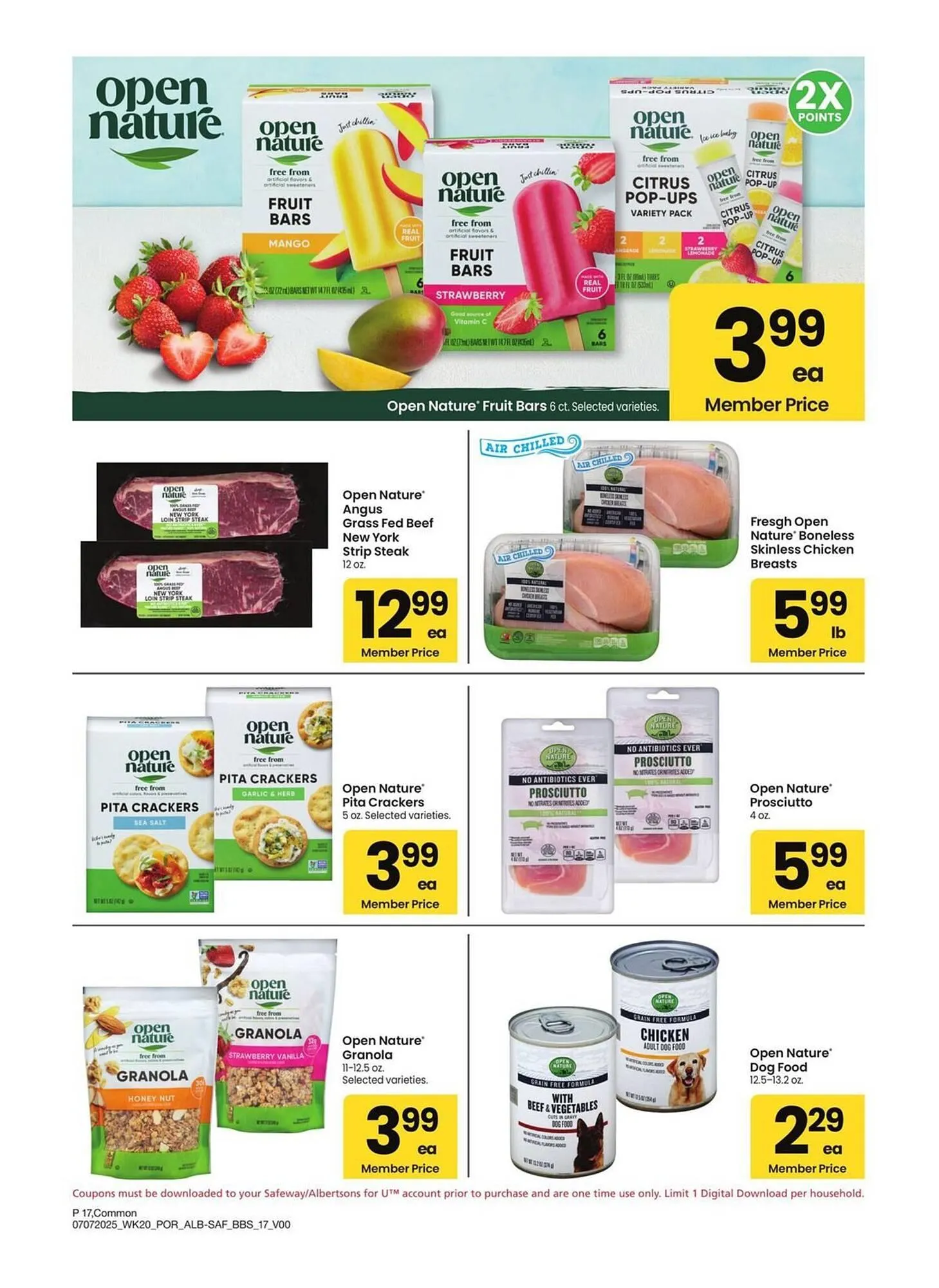 Weekly ad Albertsons Weekly Ad from July 7 to August 3 2025 - Page 17