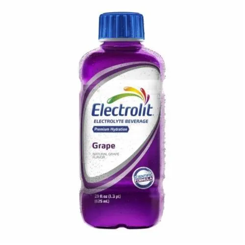 Electrolit Premium Hydration Grape Sports Drink Bottle