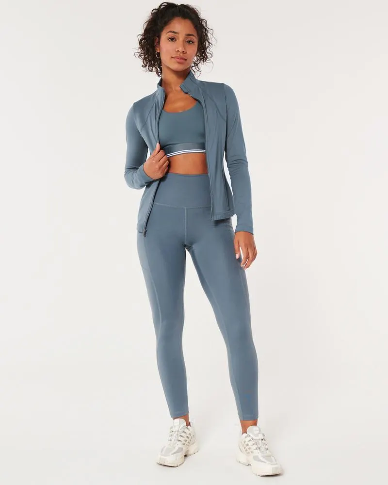 Gilly Hicks Active Recharge High-Rise Pocket 7/8 Leggings