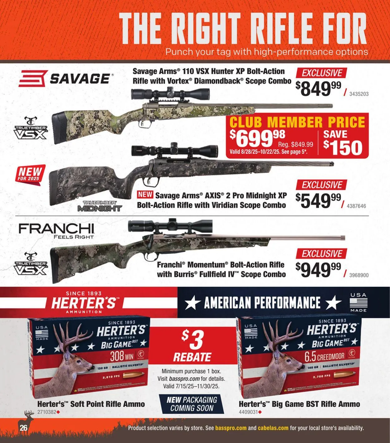 Weekly ad Cabela's Current weekly ad from August 31 to September 14 2025 - Page 138