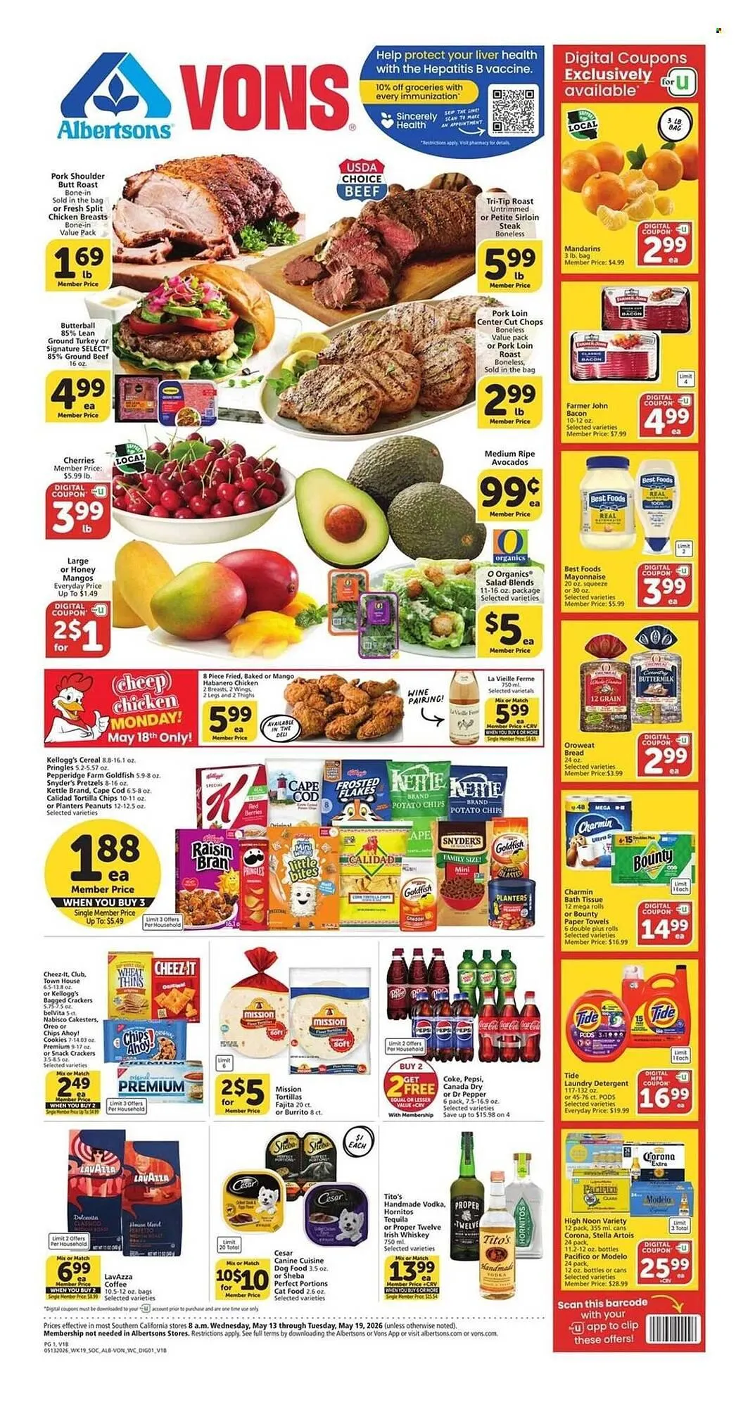 Weekly ad Albertsons weekly ad from May 13 to May 19 2026 - Page 1