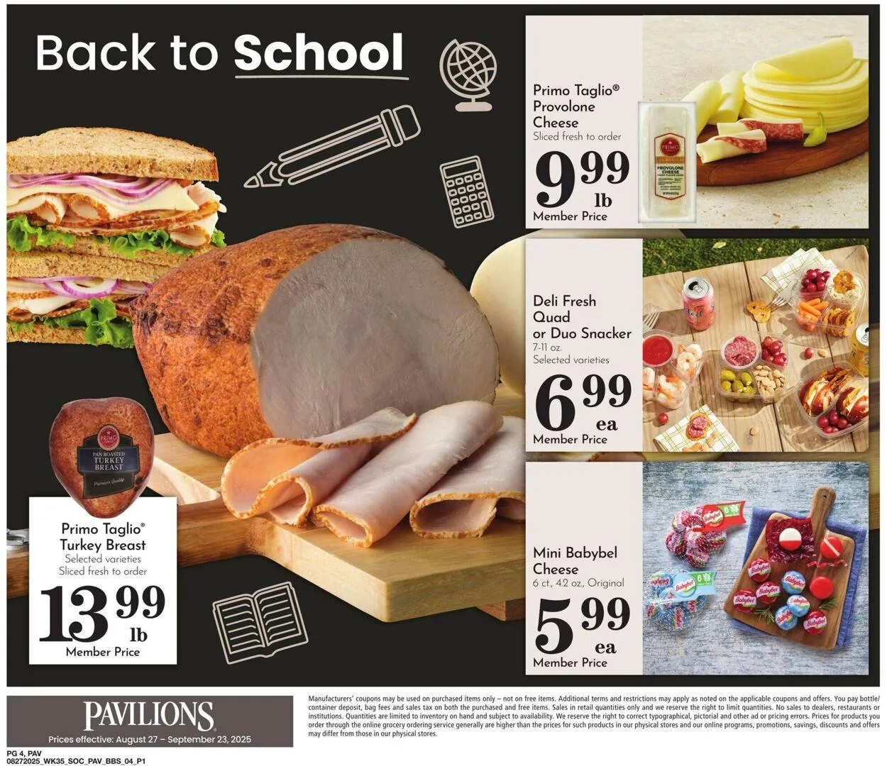 Weekly ad Pavilions from August 27 to September 23 2025 - Page 4