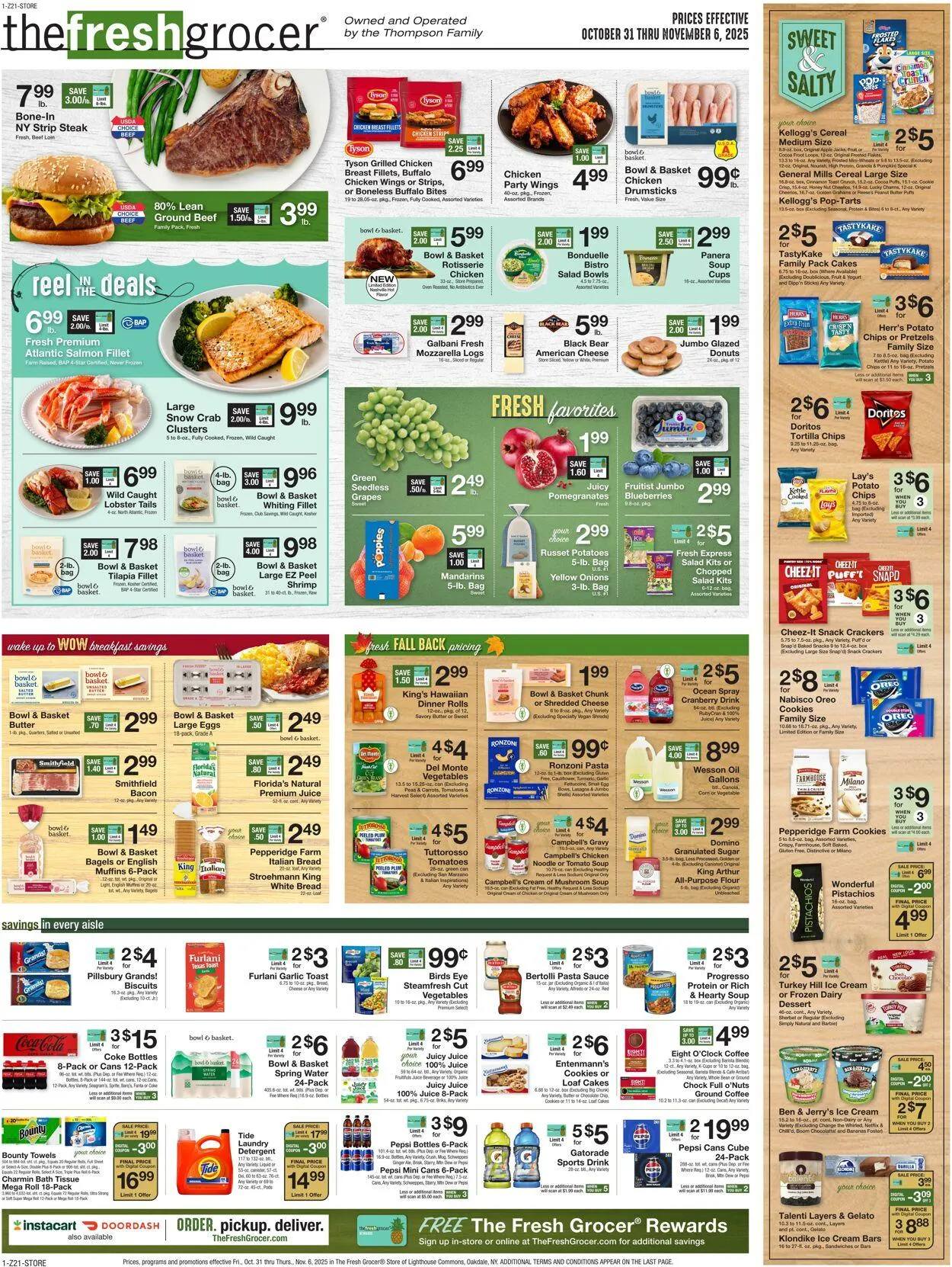 Weekly ad Gerrity's Supermarkets Current weekly ad from October 30 to November 6 2025 - Page 1