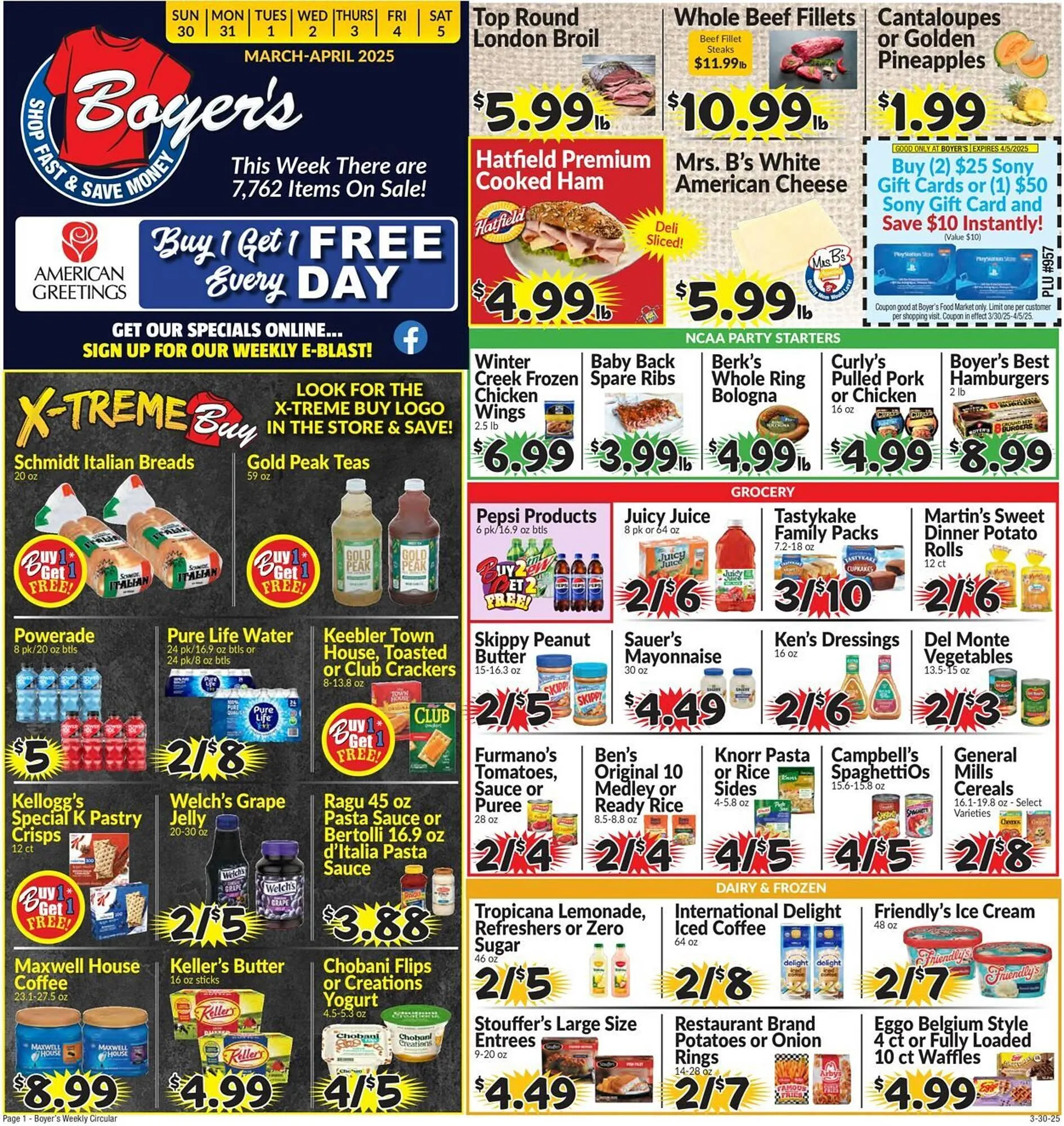 Weekly ad Boyer's Food Markets Weekly Ad from March 30 to April 26 2025 - Page 3